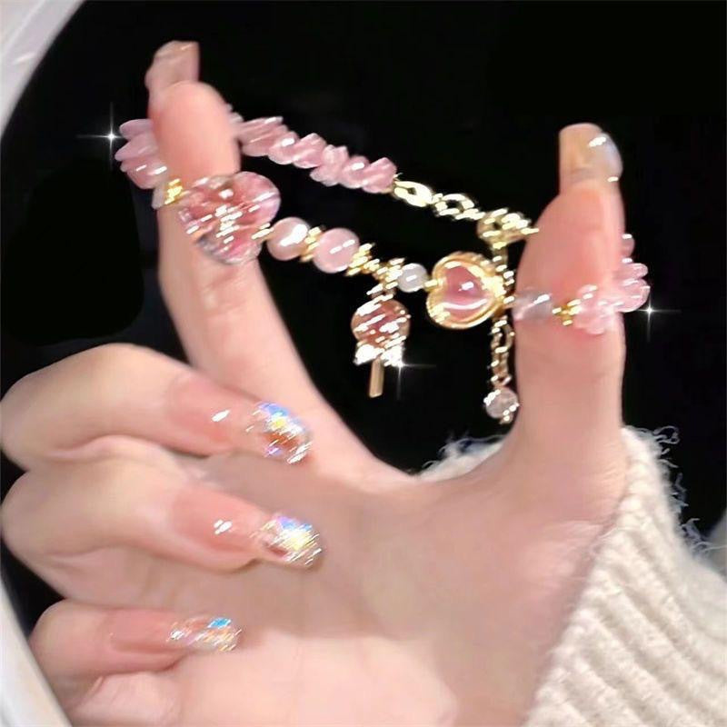 Ethereal Floral Charm Bracelet