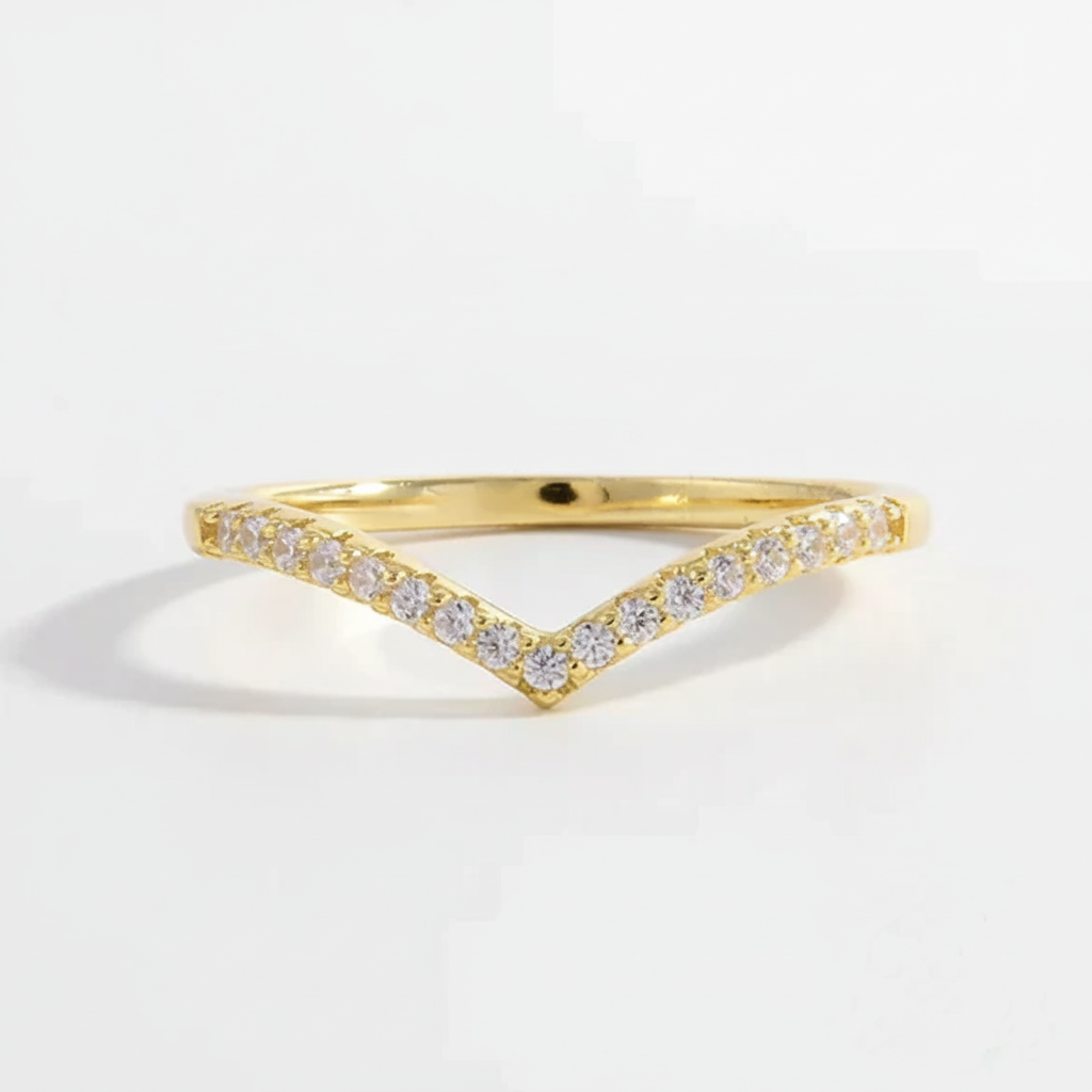 Miyako Majesty Ring in 14K Plated Gold
