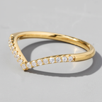 Miyako Majesty Ring in 14K Plated Gold