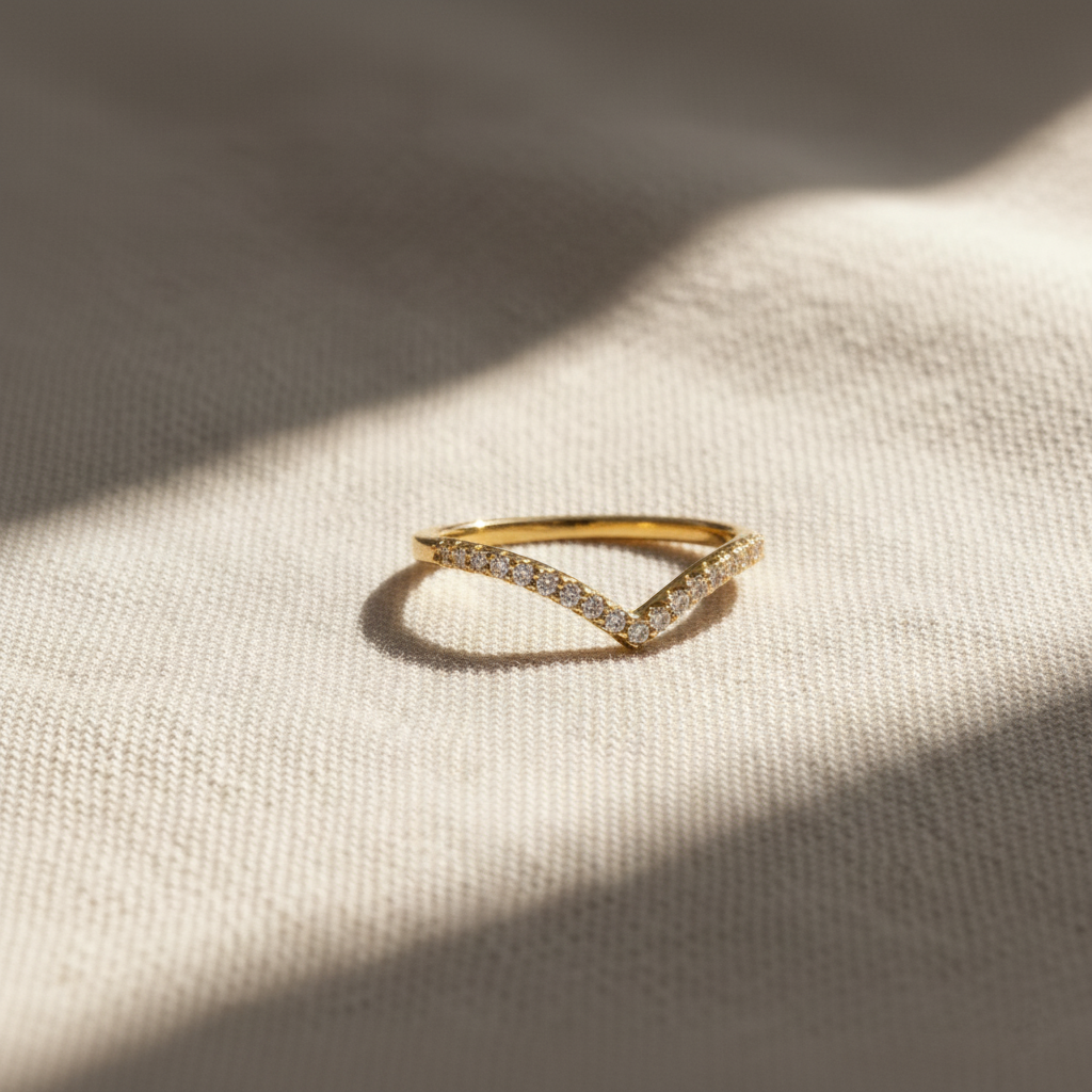 Miyako Majesty Ring in 14K Plated Gold