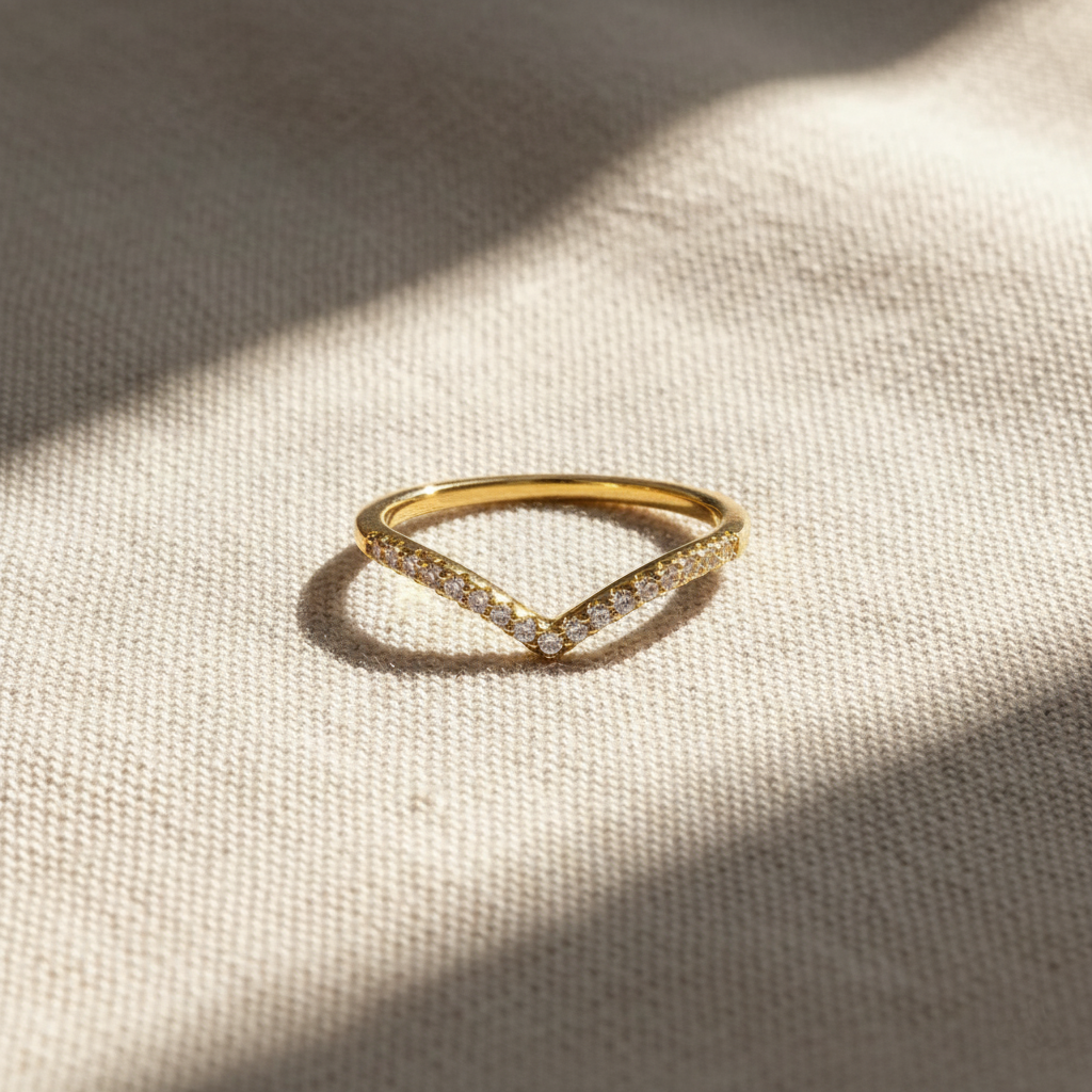 Miyako Majesty Ring in 14K Plated Gold