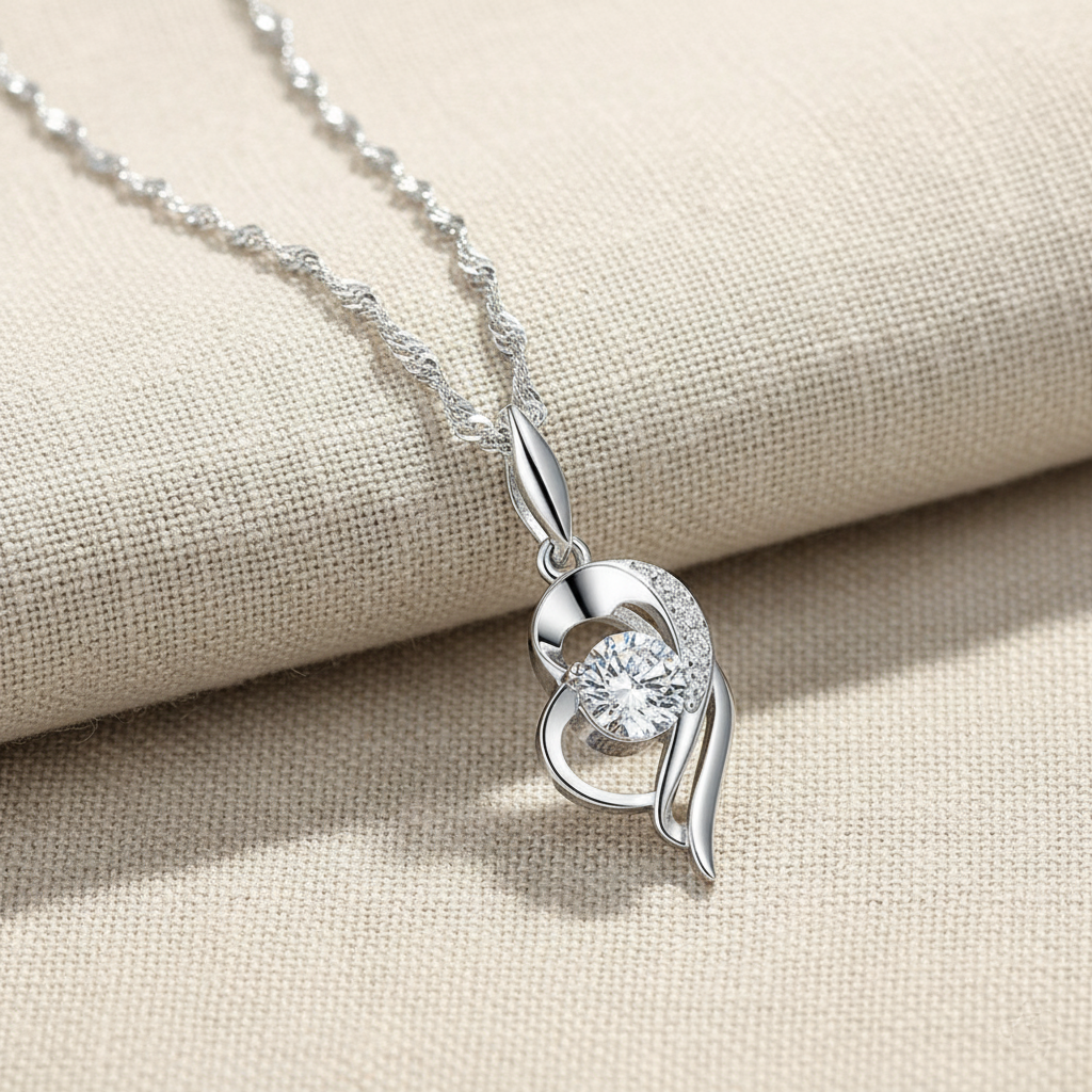 Lumina Seoul Pendant in Sterling Silver