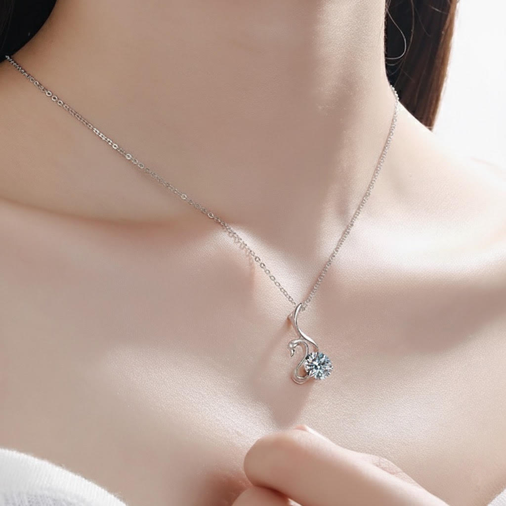 Leda's Grace Emerald Cut Moissanite