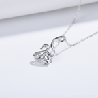 Leda's Grace Emerald Cut Moissanite