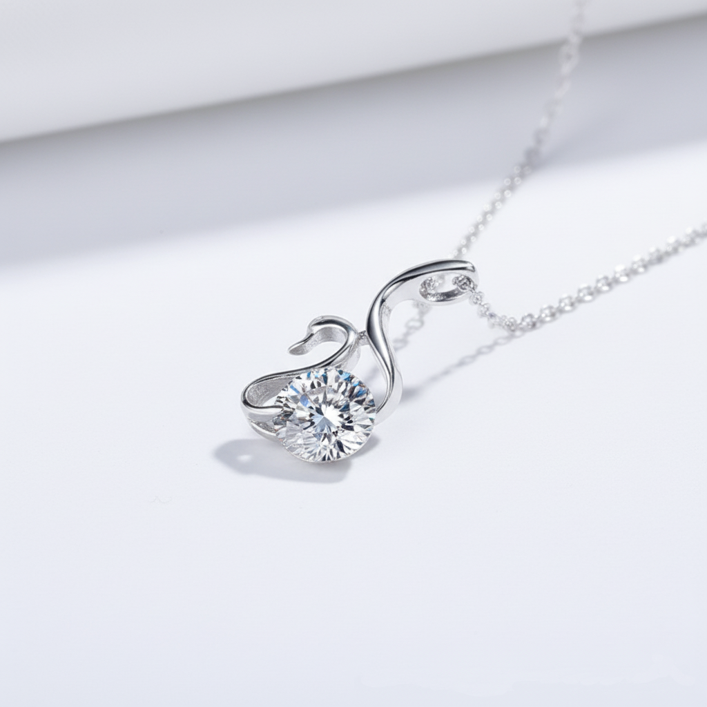 Leda's Grace Emerald Cut Moissanite