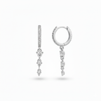 Lunar Shine Earrings in Sterling Silver