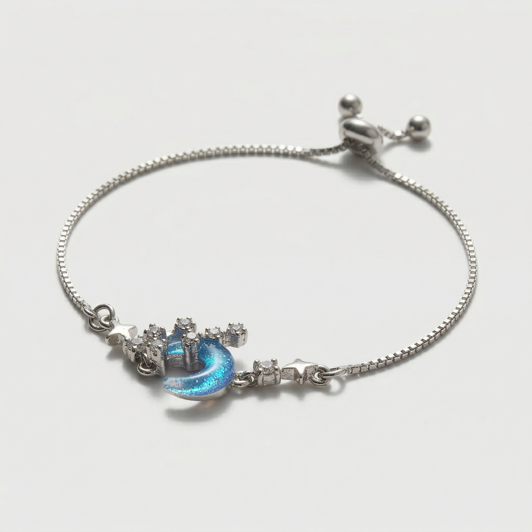 Opaline Crescent Bracelet