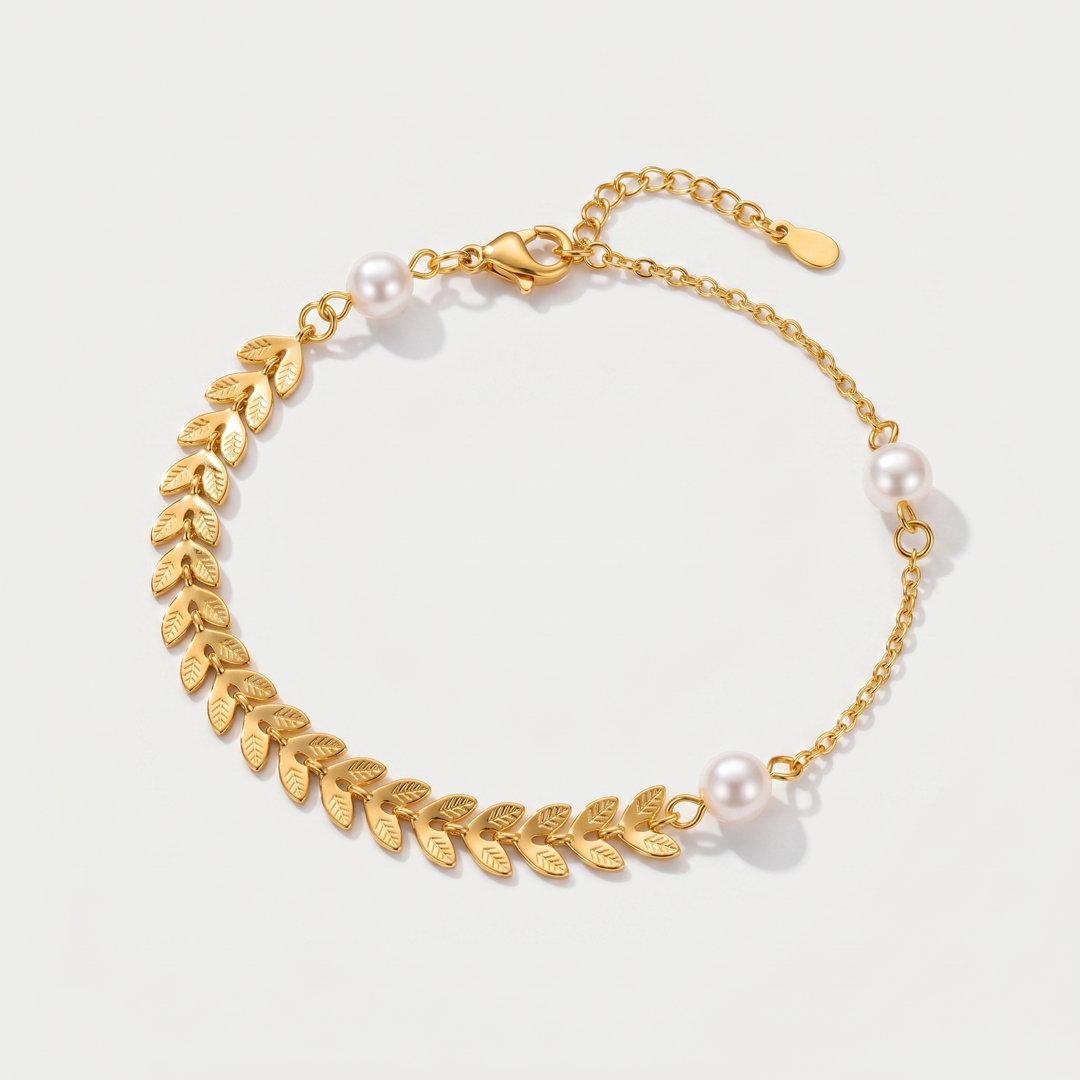 Elysian Leaf Bracelet