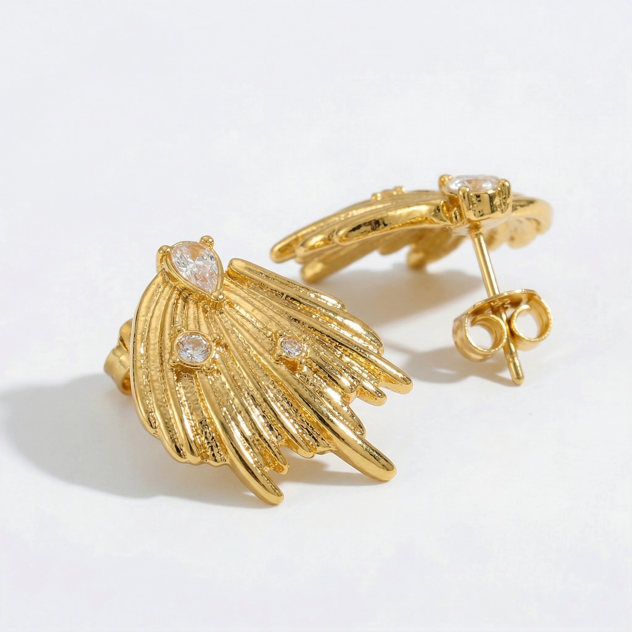Wisteria Wing Earrings