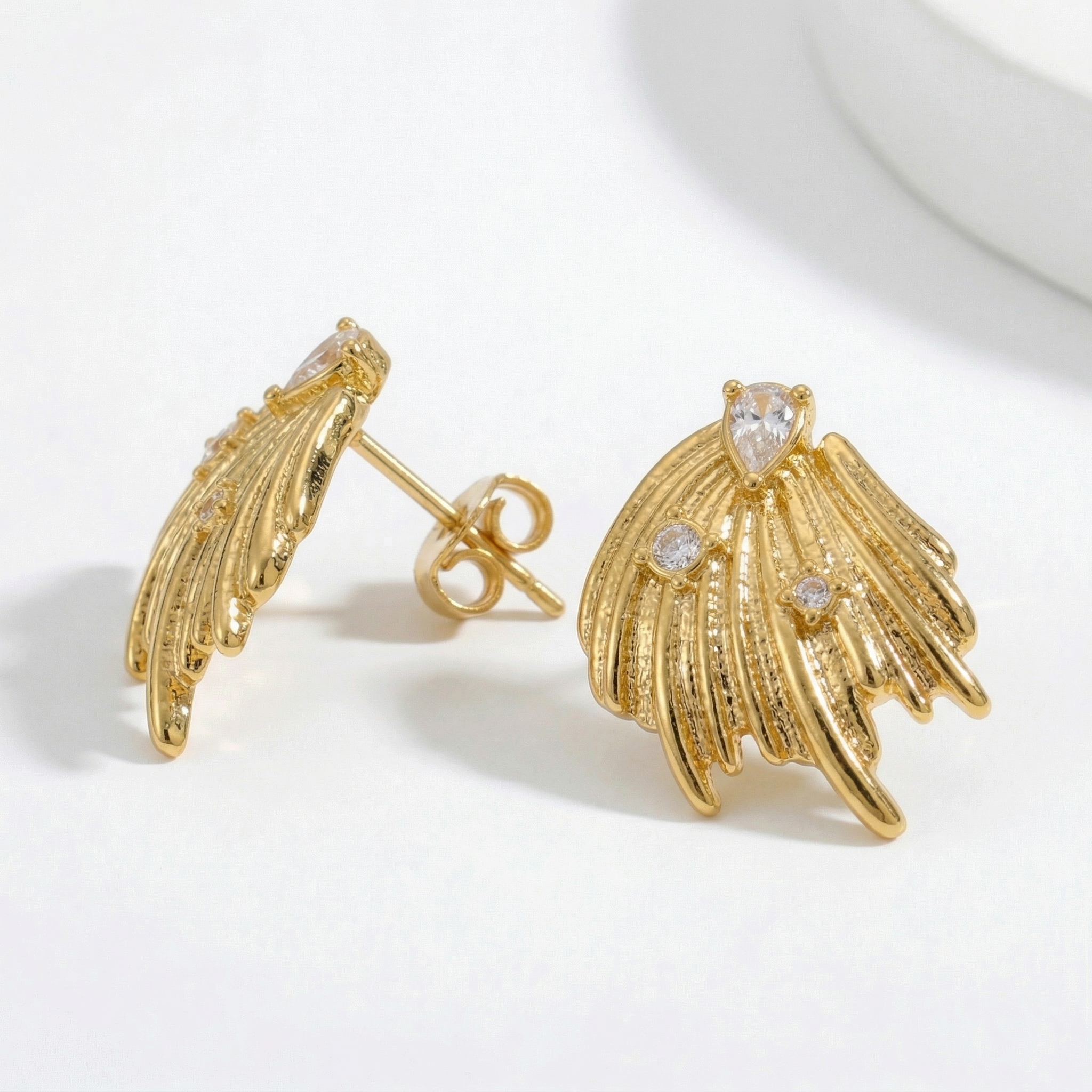 Wisteria Wing Earrings