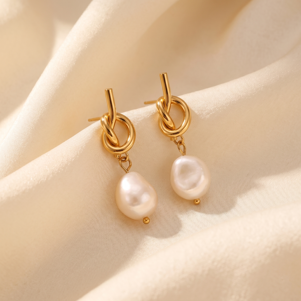 The Amari Pearl Earrings
