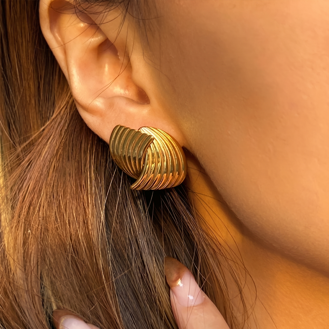 Sabine Gold Earrings