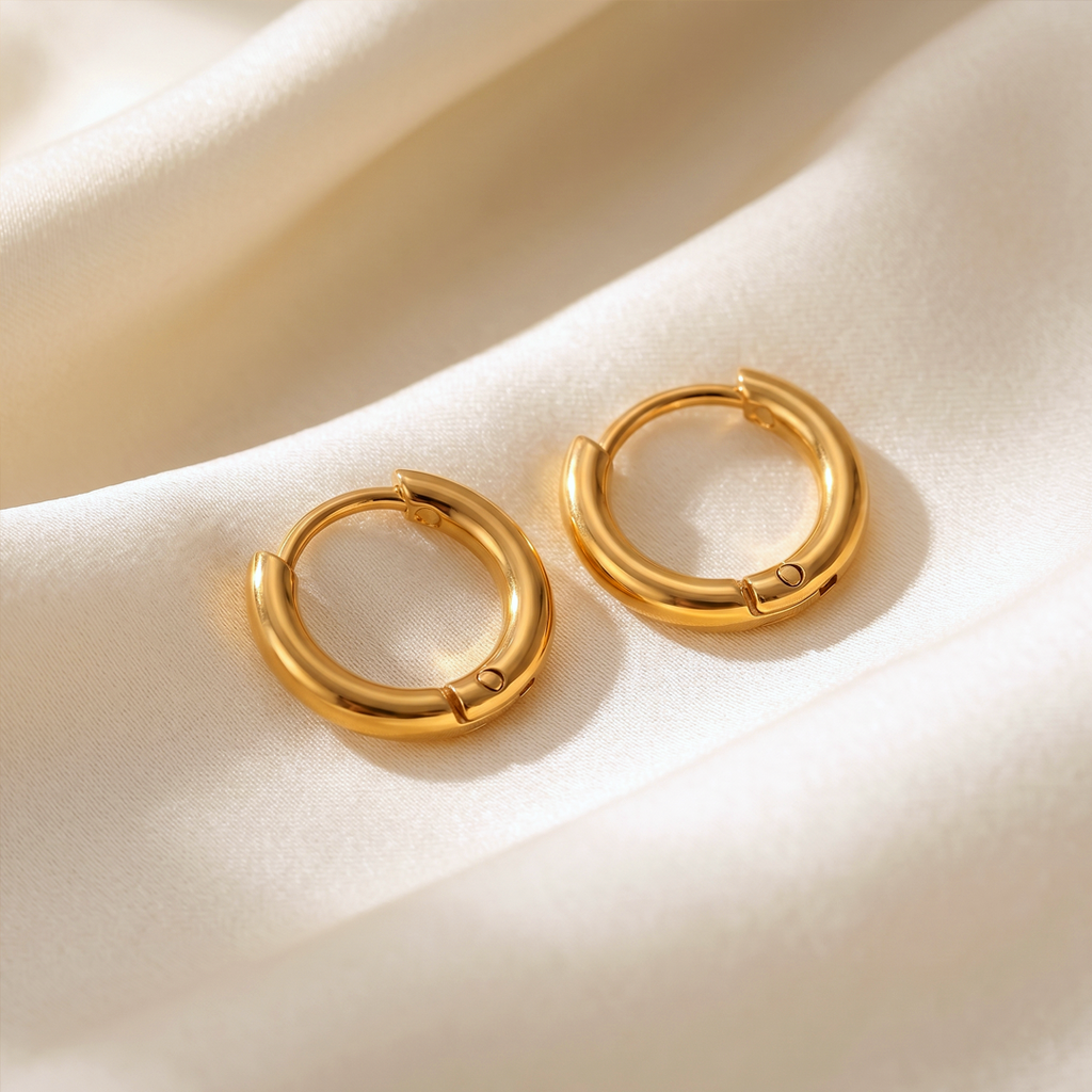 Triple Hoop Earrings Set