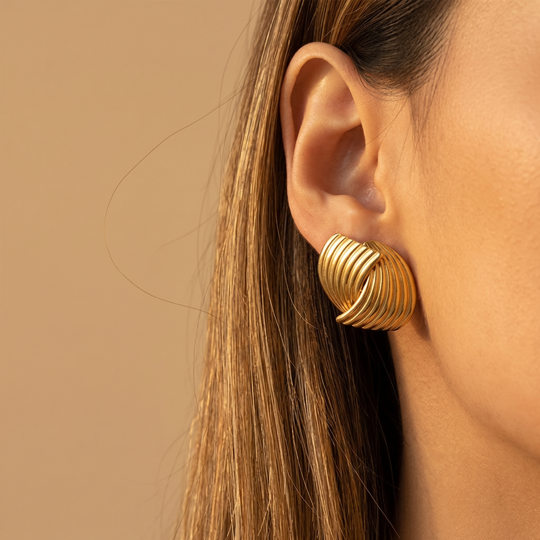 Sabine Gold Earrings