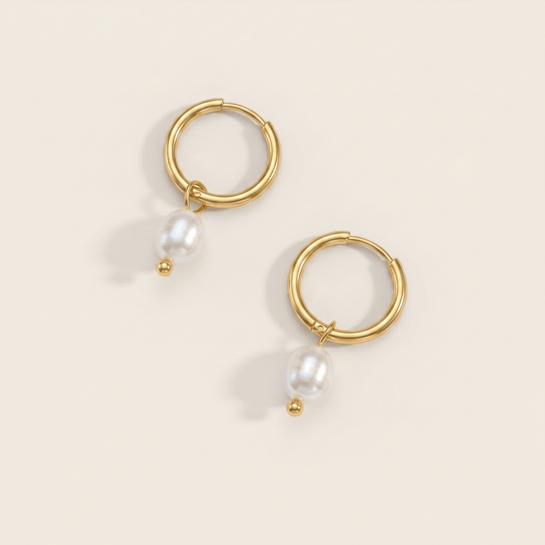 Drifting Pearl Earrings