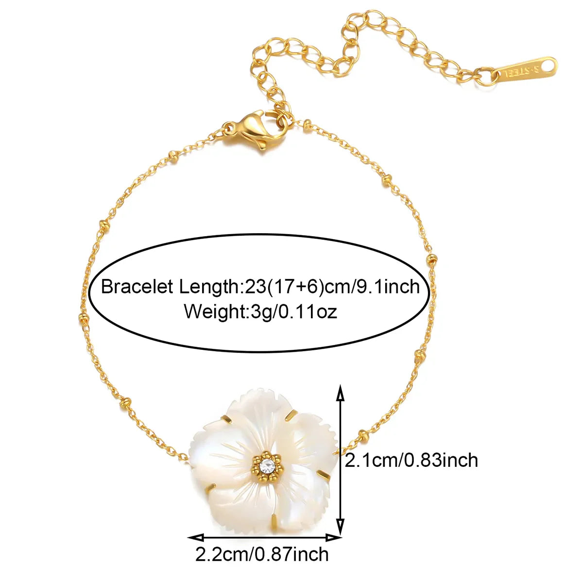 Sakura Petal Dream Plated in 18K Gold