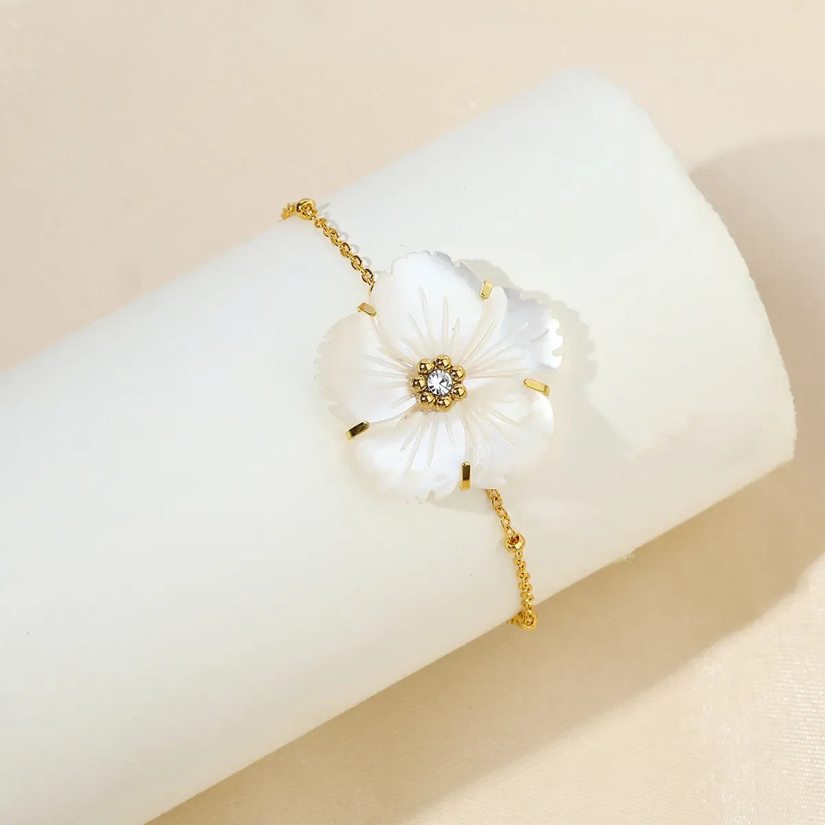 Sakura Petal Dream Plated in 18K Gold