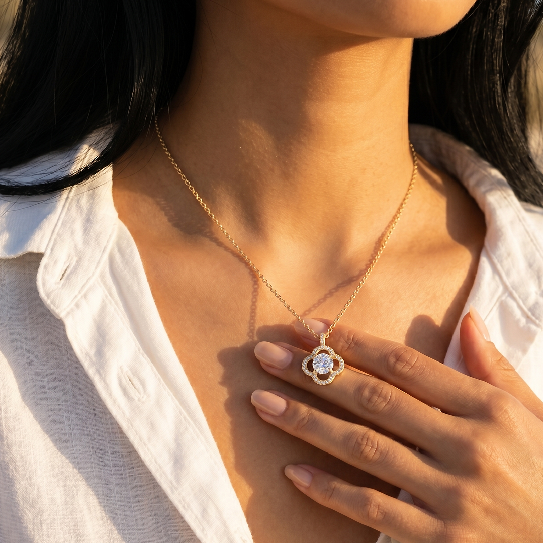 Sakura Petal Necklace