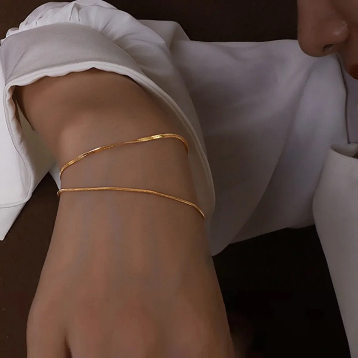 Aurielle Bracelet Plated in 18K Gold