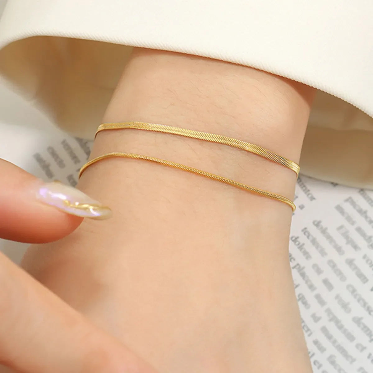 Aurielle Bracelet Plated in 18K Gold
