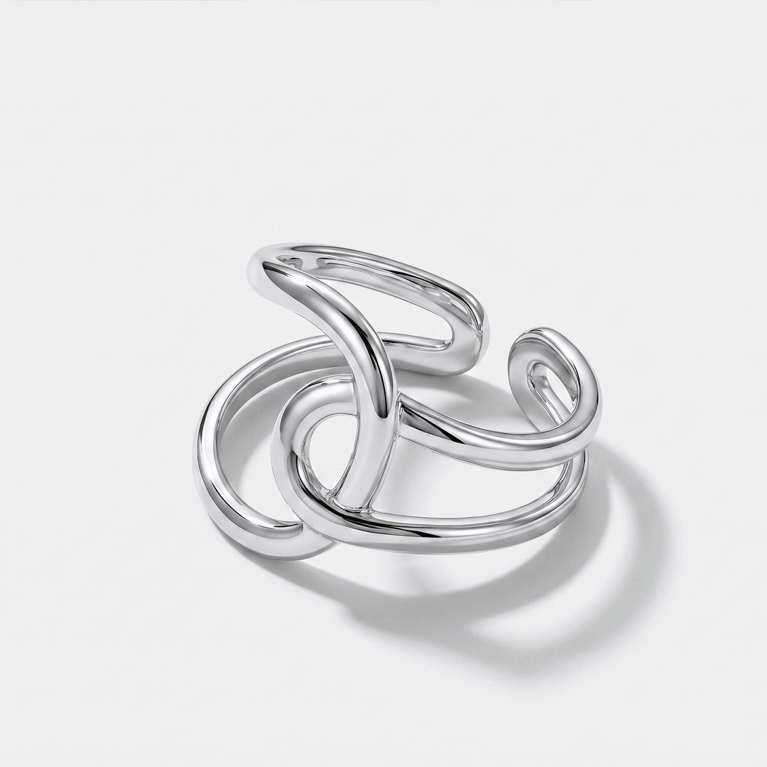 Moonlit Tide Ring