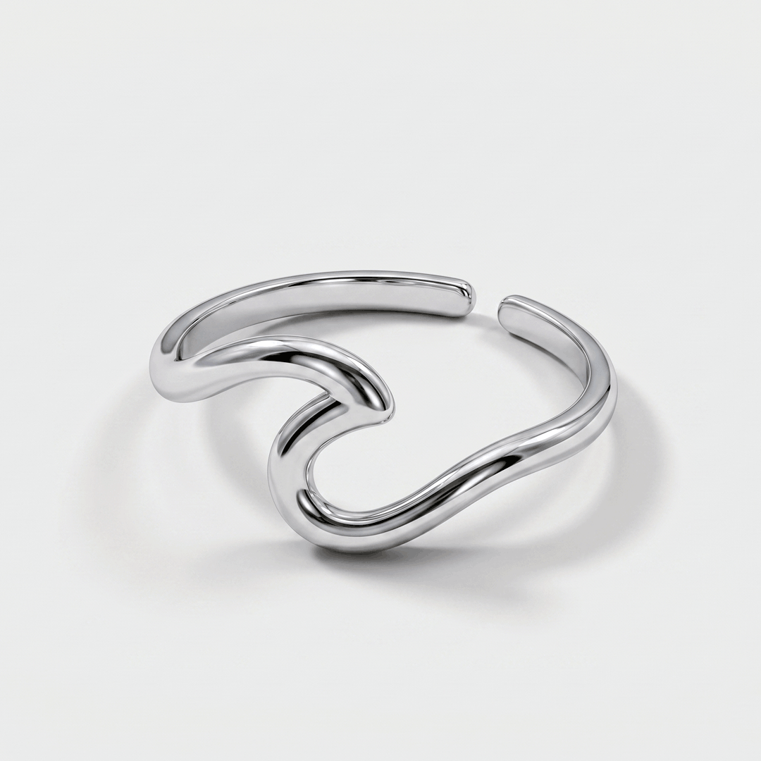 The Cresting Wave Ring