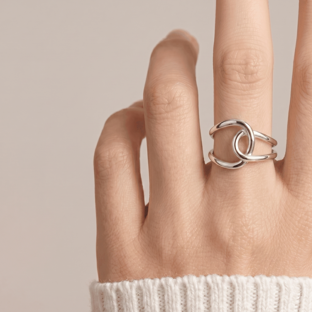 Moonlit Tide Ring