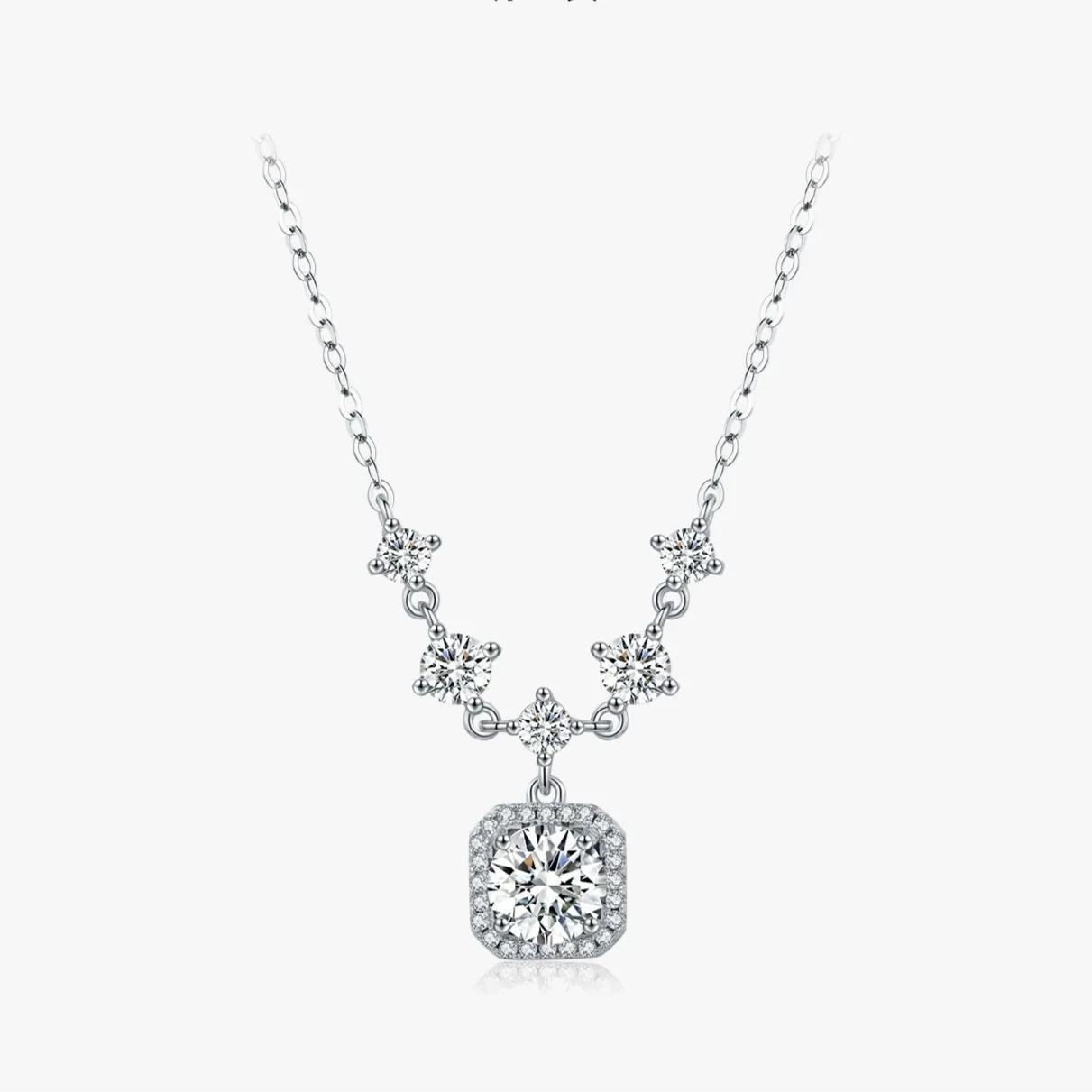Serenity Necklace in Sterling Silver