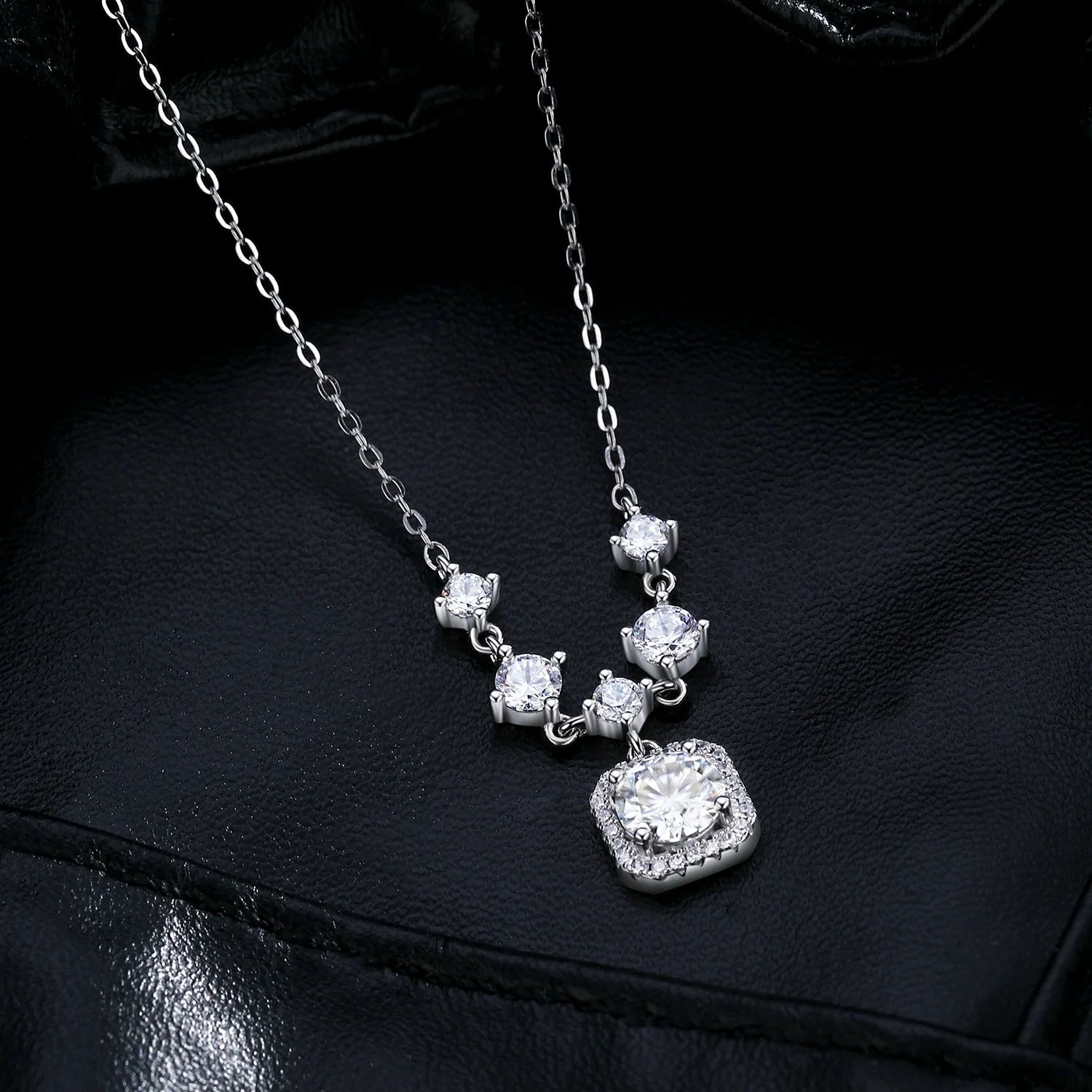 Serenity Necklace in Sterling Silver