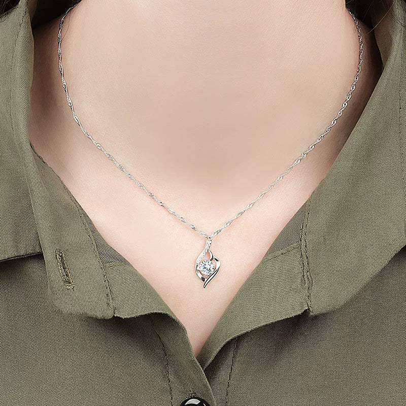 Lumina Seoul Pendant in Sterling Silver